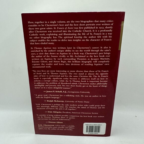 St. Thomas Aquinas and St. Francis of Assisi with Introductions Ralph McInerny - Picture 4 of 6